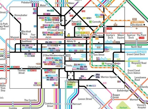 Dublin Bus Routes Map Goodbye To The 46A? Famous Dublin Bus Routes Would Be Scrapped As Part Of  'Radical' New Plan