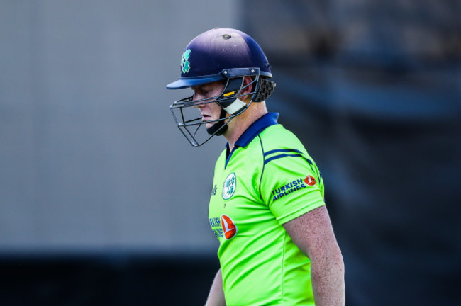 Kevin O'Brien is caught out