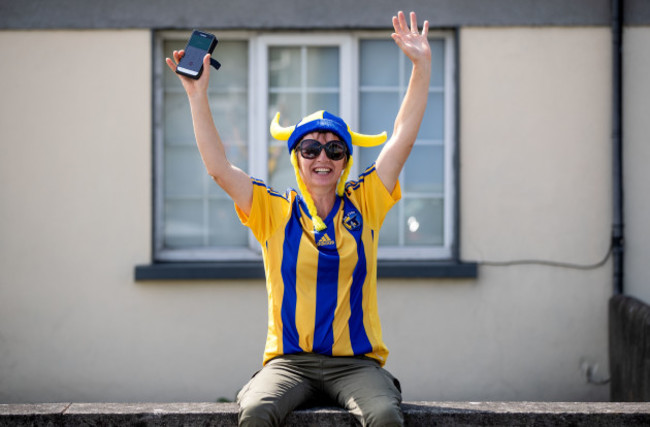 A Clare fan ahead of the game
