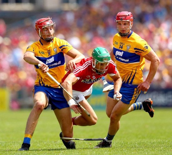 Peter Duggan and John Conlon with Eoin Cadogan