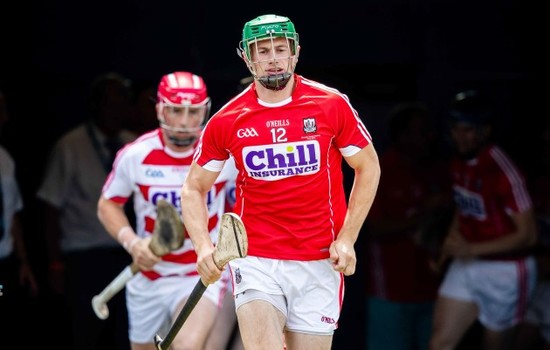 Seamus Harnedy leads the team out