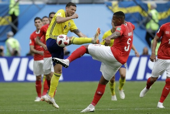Russia Soccer WCup Sweden Switzerland