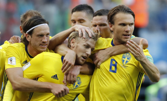 Russia Soccer WCup Sweden Switzerland