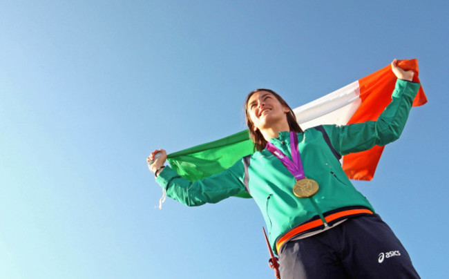 Ireland's Olympic gold medalist Katie Taylor