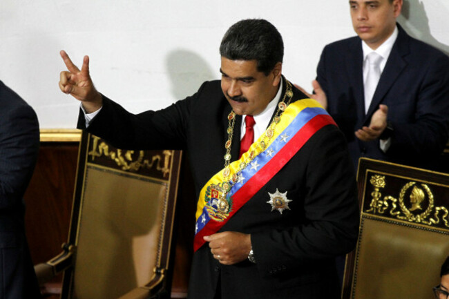 VENEZUELA-CARACAS-PRESIDENT-PARDON PROPOSAL