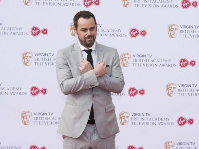 Danny Dyer attends the Virgin TV British Academy Television Awards at Royal Festival Hall. London, UK. 14/05/2017