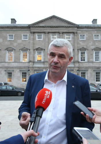 File Photo Pádraig Ó Céidigh, the former chief executive of Aer Arann, is considering a challenge for president. End.