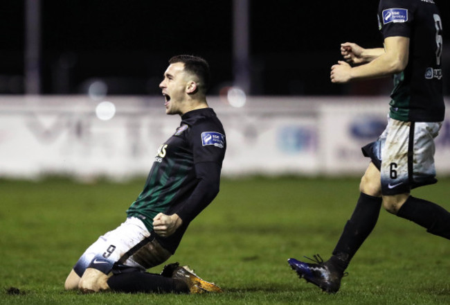 Aaron Greene celebrates scoring their first goal