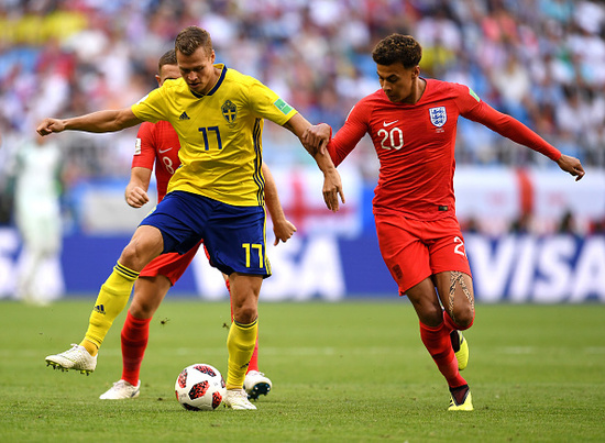 Sweden v England: Quarter Final - 2018 FIFA World Cup Russia