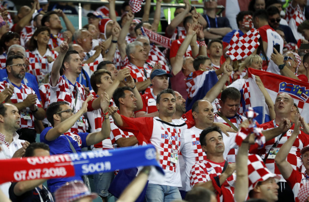 Russia Soccer WCup Russia Croatia