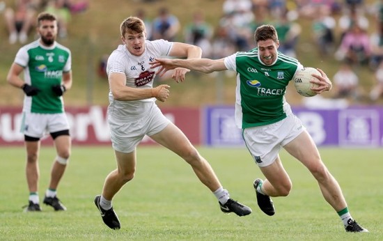 Eoin Donnelly with Kevin Feely