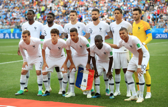 Uruguay v France - FIFA World Cup 2018 - Quarter Final - Nizhny Novgorod Stadium