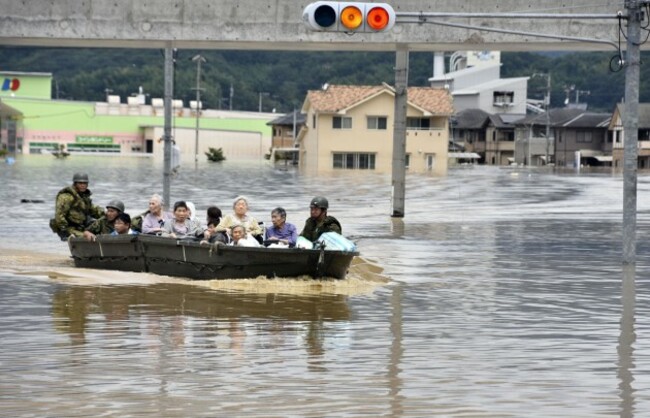 Japan Heavy Rain