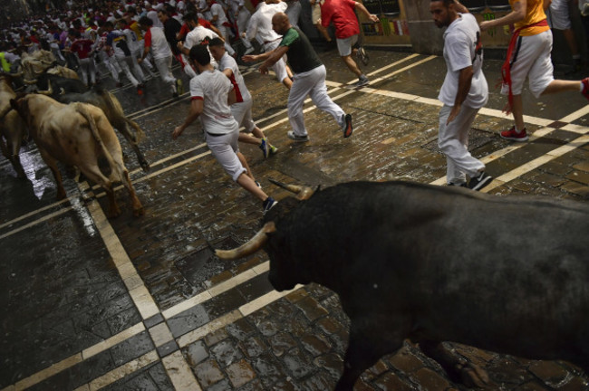 Spain Running of the Bulls