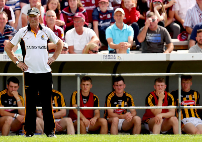 Brian Cody looks on