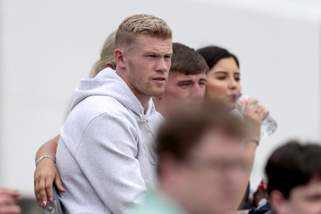 James McClean in attendance