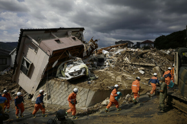Japan Heavy Rain