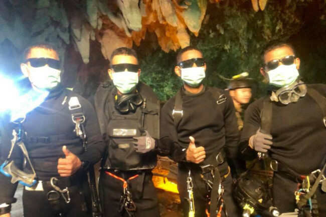 THAILAND-CHIANG RAI-FLOODING CAVE-FOOTBALL TEAM-RESCUE-SUCCESS