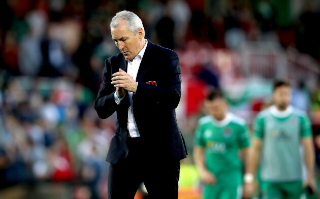 John Caulfield dejected