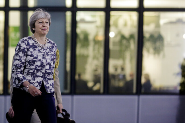 CORRECTION Belgium NATO Summit