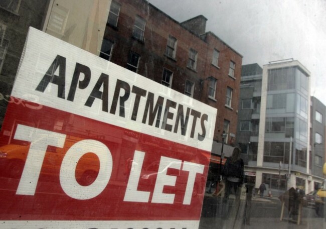 File Photo Deeply troubling': Dublin rent &Ucirc;380 higher a month than at Celtic Tiger peak. End.