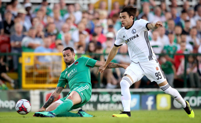 Damien Delaney and Sandro Kulenovic