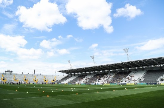 A view of Páirc Uí Chaoimh ahead of the game