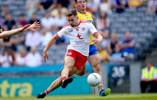 Niall Sludden scores his side's opening goal