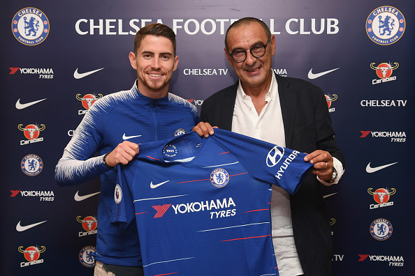 Chelsea Unveil New Signing Jorginho