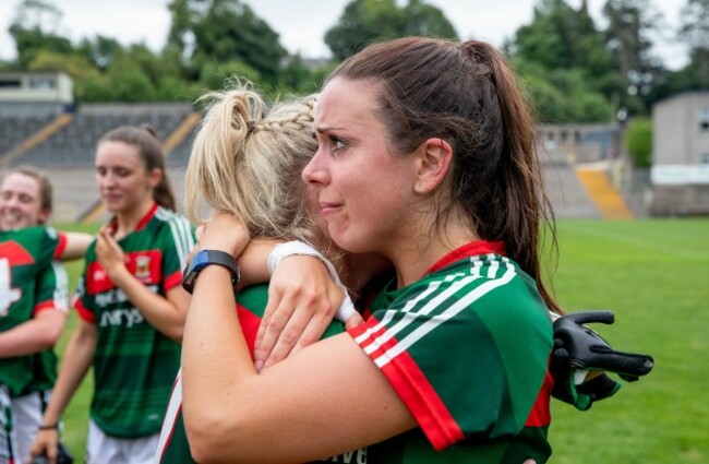 Noirin Moran celebrates after the game