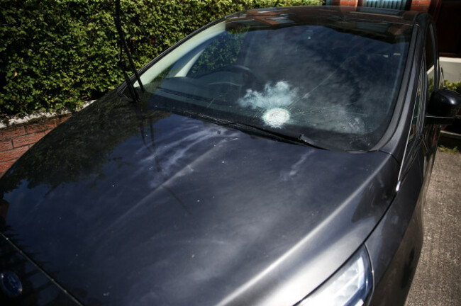 'Explosive devices' thrown at homes of Gerry Adams and Sinn Fein figure