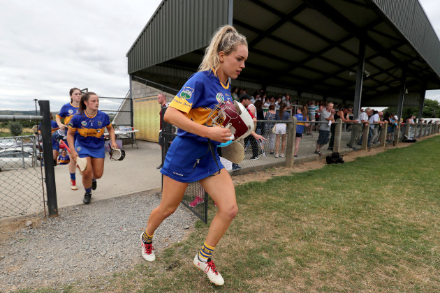 Orla O'Dwyer takes to the field