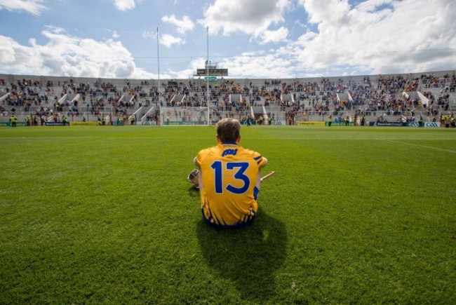 Shane O&Otilde;Donnell sits dejected after the game