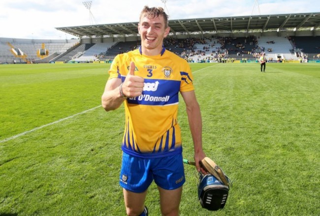 David McInerney celebrates after the game