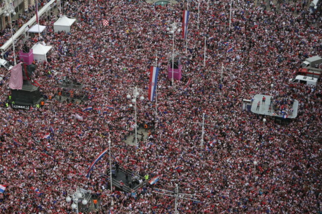 (SP)CROATIA-ZAGREB-FIFA WORLD CUP-FANS