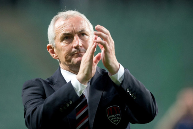 John Caulfield applauds the fans