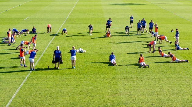 A view of the Wicklow team