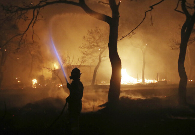 Greece Forest Fire