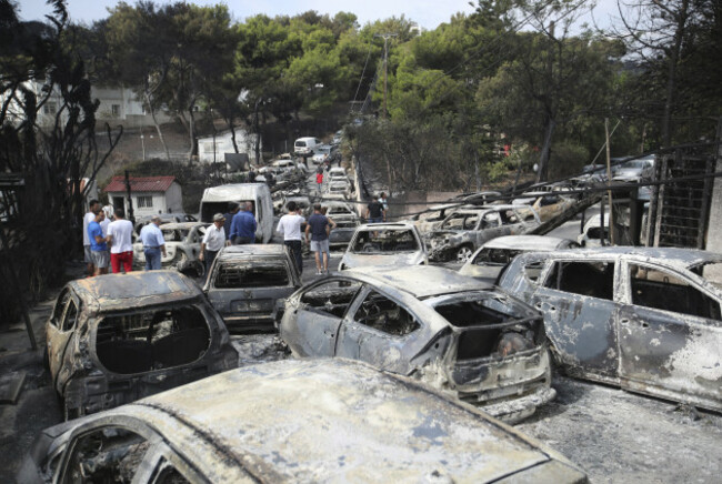 Greece Forest Fire