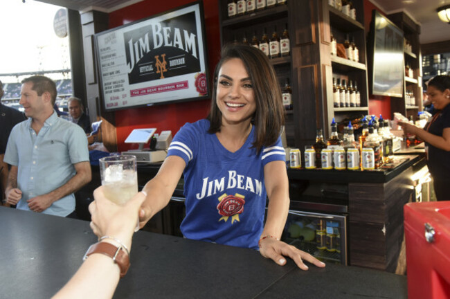 Jim Beam Stunt with Mila Kunis