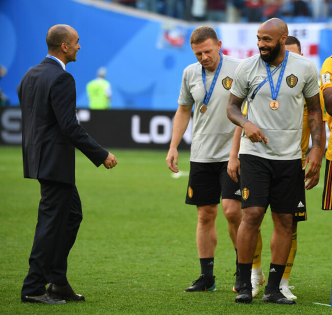 (SP)RUSSIA-SAINT PETERSBURG-2018 WORLD CUP-THIRD PLACE-ENGLAND VS BELGIUM