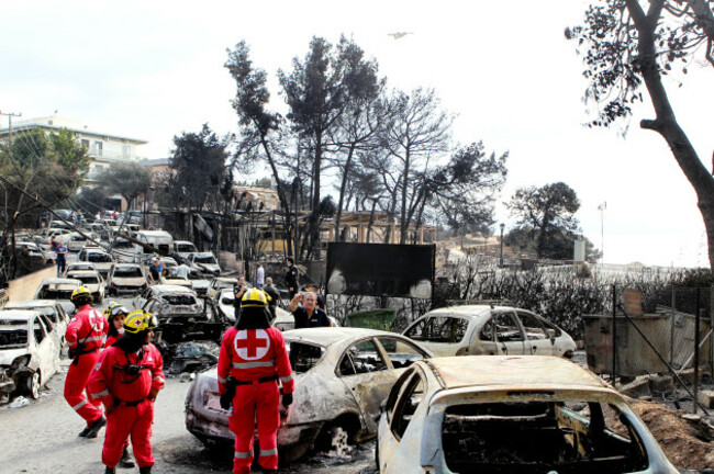 Deadly Forest Fires Rage Across Greece