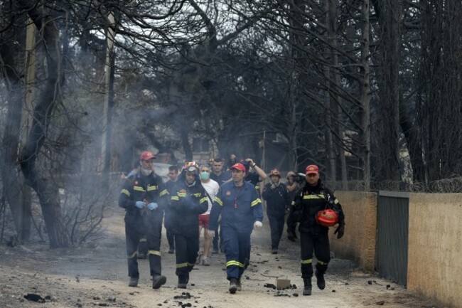 Greeece Forest Fire