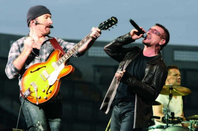 File Photo U2 will play two homecoming gigs at Dublin's 3Arena this November.End