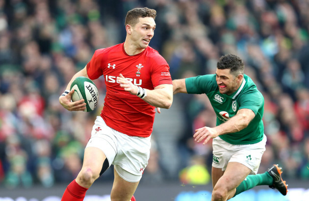 George North and Rob Kearney