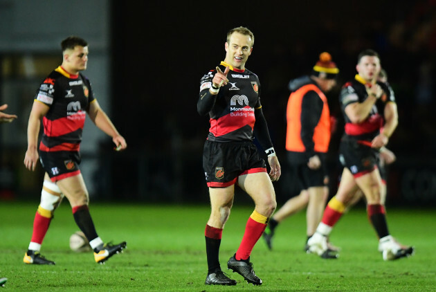 Sarel Pretorius after his team scores a try