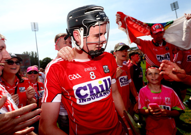 Darragh Fitzgibbon celebrates