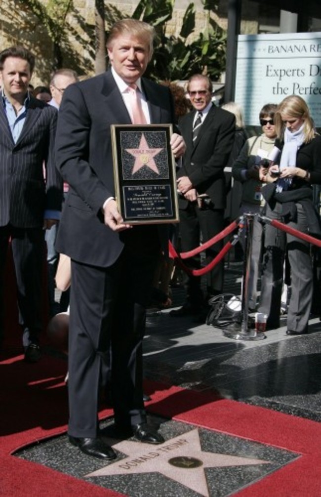 Donald Trump's Star on the Hollywood Walk of Fame Destroyed