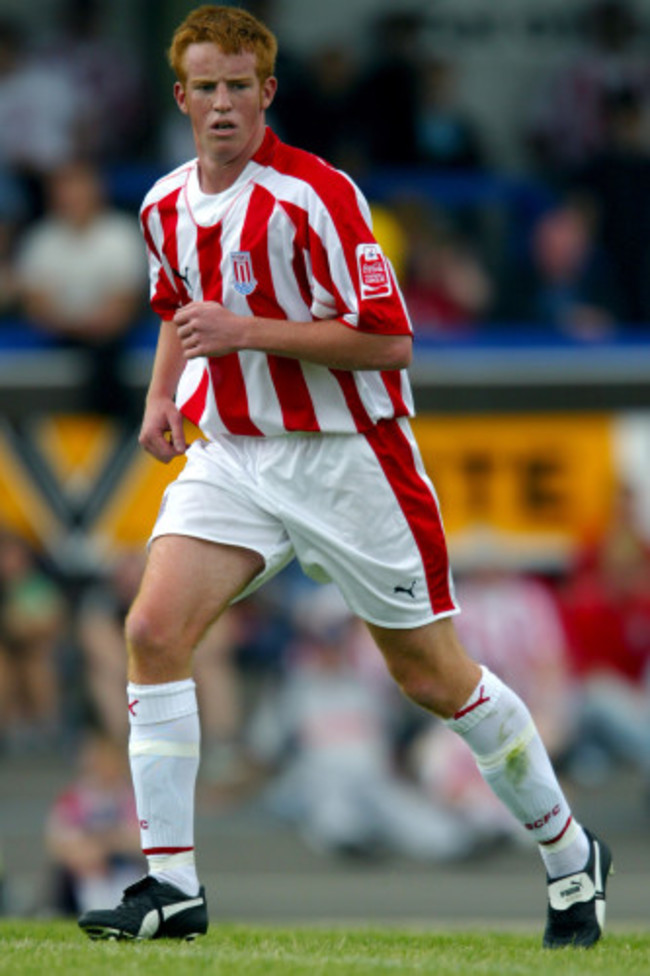 Soccer - Friendly - Newcastle Town v Stoke City