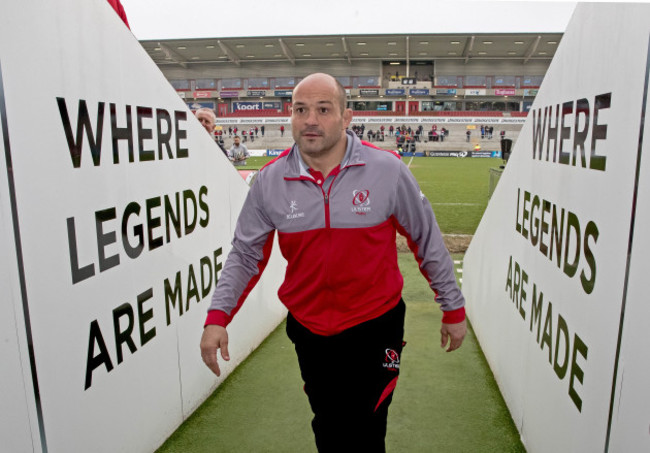 Rory Best before the game